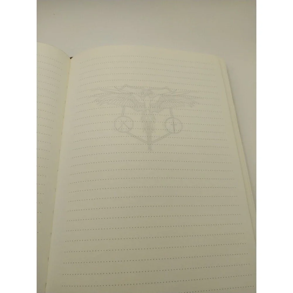 Harry Potter Red Leather Notebook Embossed 935 Broadawy NY Collectible